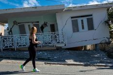 El temblor del lunes derrumbó casas en la región de Guánica, en el suroeste de la isla.