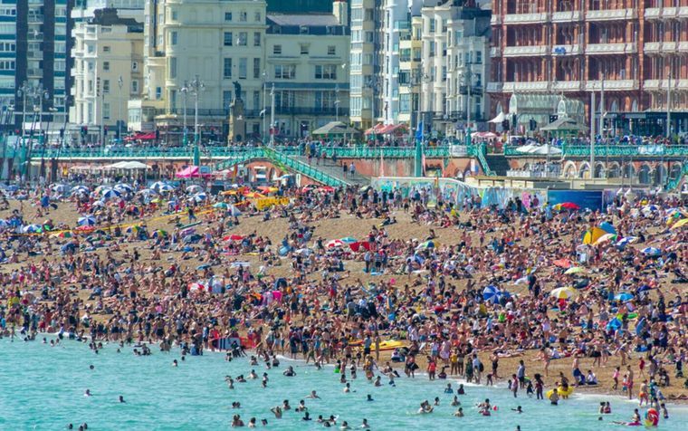 Son totalmente inusuales las temperaturas en UK. Foto: RomaniaPost.