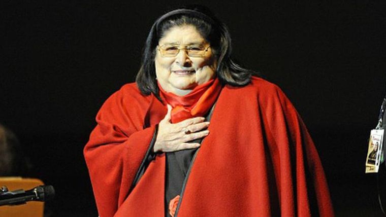 Cuándo y cómo será el homenaje a Mercedes Sosa organizado por OLGA. / Archivo