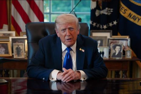 Donald Trump presentó un plan de paz que busca transformar Gaza en una zona desmilitarizada y abrir el camino hacia la reconstrucción del enclave. Donald Trump presentó un plan de paz que busca transformar Gaza en una zona desmilitarizada y abrir el camino hacia la reconstrucción del enclave.