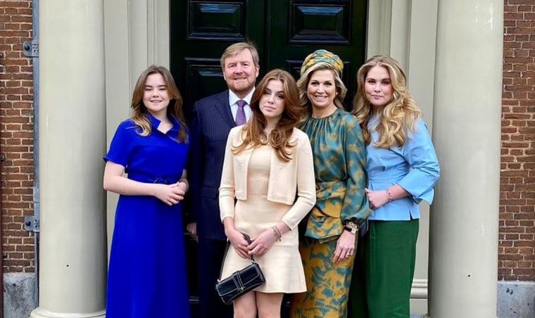 Máxima de los Países Bajos se asegura de dar el trato más equitativo posible a sus hijas. Foto: Instagram @koninklijkhuis