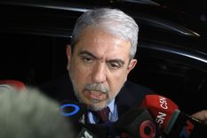 Aníbal Fernández le respondió a Luciano Laspina, quien tildó a la campaña electoral de Sergio Massa como la más cara de la historia Foto: Noticias Argentinas