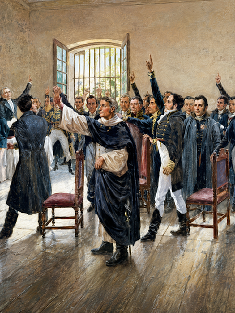 La experiencia republicana de los franceses había resultado desastrosa para el viejo continente. La experiencia republicana de los franceses había resultado desastrosa para el viejo continente.