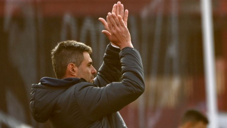 Vaccari habló tras la victoria en Avellaneda. Foto: FotoBaires