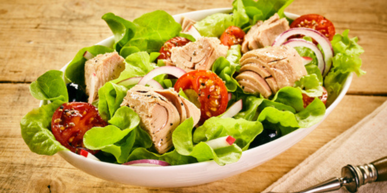Ensalada de atún Foto: Shutterstock
