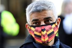 Sadiq Khan, alcalde de Londres, dice que el virus está fuera de control.