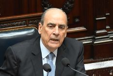 Durante más de una hora hizo su informe de gestión en Diputados. Foto: NA