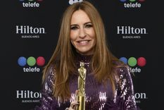 Analía Franchín ganó el Martín Fierro por mejor panelista femenina.
