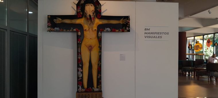 Otra de las obras que provocó malestar Foto: Redes sociales