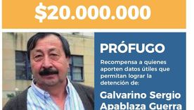 Buscan a Galvarino Sergio Apablaza Guerra, el exguerrillero chileno, que está prófugo Buscan a Galvarino Sergio Apablaza Guerra, el exguerrillero chileno, que está prófugo