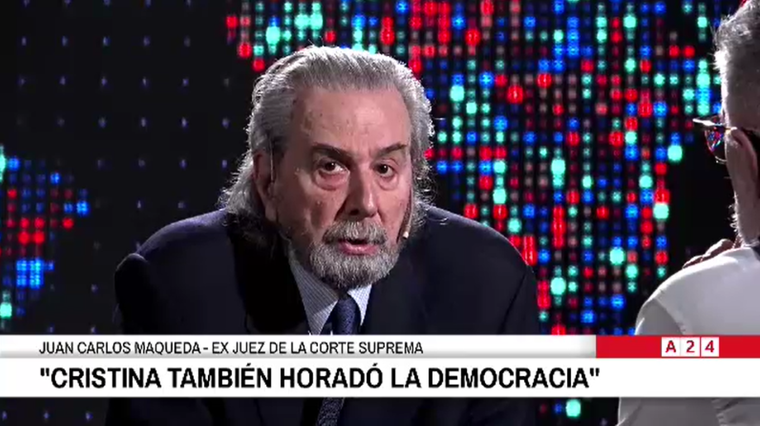El exjuez de la Corte Suprema Juan Carlos Maqueda opinó sobre el fallo contra CFK.