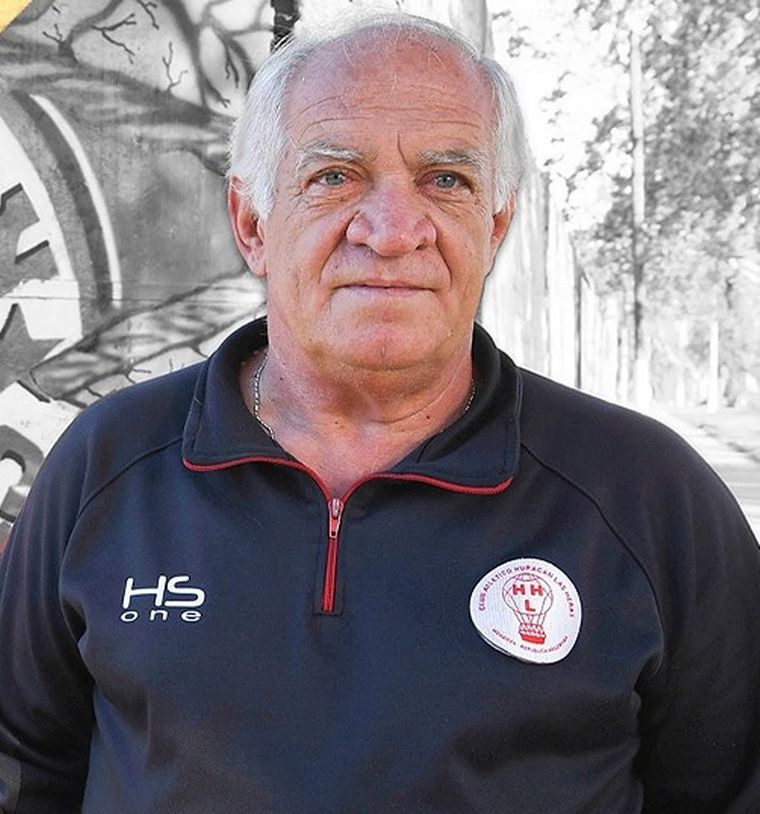 Rafaela Giardini es el presidente de Huracán Las Heras. Foto: Prensa HLH