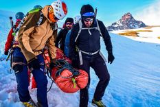 Médicos de Mendoza trabajan todos los años en el Parque Provincial Aconcagua. Médicos de Mendoza trabajan todos los años en el Parque Provincial Aconcagua.