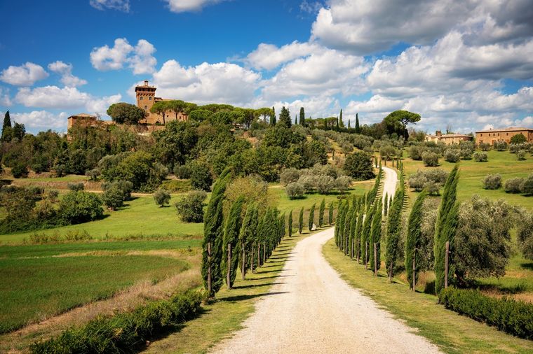 La Toscana es una de las regiones más lindas del mundo Foto: Shutterstock