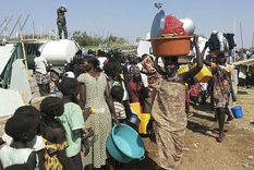miles de ninos desnutridos por la guerra en sudan del sur