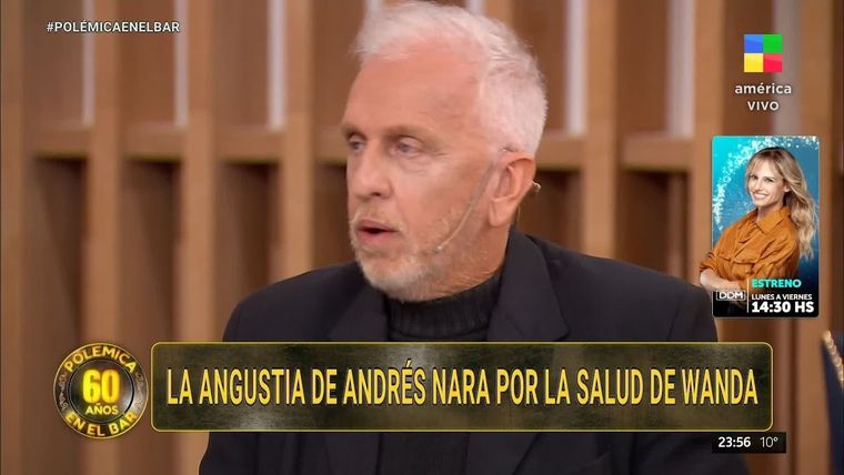 Andrés Nara potenció las mediciones de Polémica en el bar Foto: Captura TV
