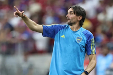 El entrenador xeneize lo subió al avión a última hora. Foto: Prensa Boca