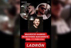 Mauricio Gabriel Montivero Navarrete fue denunciado como autor del robo a la DJ Valentinna.&nbsp;