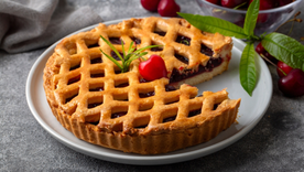 Explosión frutal irresistible: receta de tarta de cerezas perfecta para el verano.