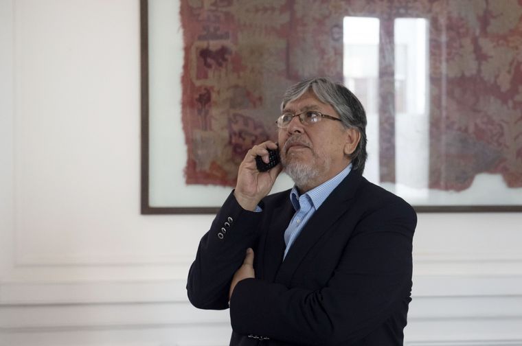 Teléfono. El empresario gastronómico y dirigente social del Movimiento Evita, Fernando Navarro, será parte de la investigación. Foto: Noticias Argentinas