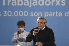 Alberto Fernández, cada vez más debilitado Foto: Gomez Ramiro/Télam