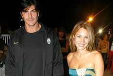 con que modelo salio martin barrantes, el primer marido de pampita, despues de su divorcio