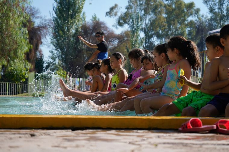 Escuela de verano en Mendoza Foto: Municipalidad de Las Heras
