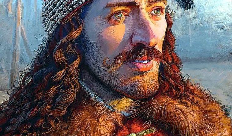 Vlad Drácula El Empalador Ilustración sobre el personaje histórico Vlad El Empalador. Foto: ROltean.