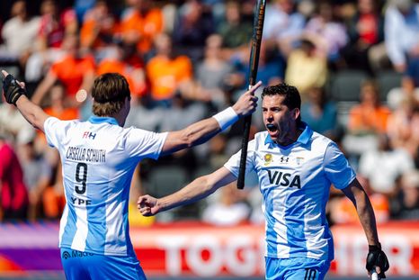 Los Leones, semifinalistas del Mundial de Hockey.&nbsp;