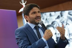 El gobernador Maximiliano Pullaro mantuvo una reunión con Diego Santilli.