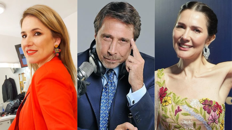 Eduardo Feinmann, Cristina Pérez, Fernanda Iglesias y más pases en 2025. Foto: Instagram @eduardofeinmann, @cris_noticias, @ferigleok