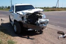 Camioneta El conductor no pudo esquivar al niño. Imagen ilustrativo.