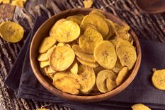 snack nutritivo: exquisitos chips de platano ¡en 15 minutos!