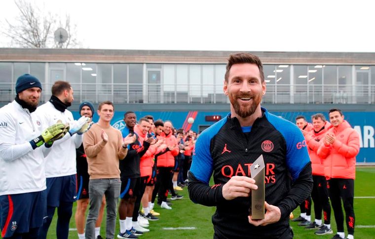 Lionel Messi Leo publicó varias imágenes en Instagram tras su regreso a PSG. Foto: C. Gavelle / PSG