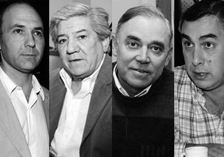 Carmona, Liberal, Pradines y Vaquié. Foto: MDZ