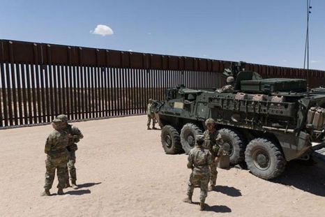 Cómo Trump está militarizando la frontera entre EE.UU. y México. Foto: BBC. Cómo Trump está militarizando la frontera entre EE.UU. y México. Foto: BBC.