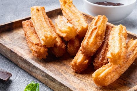 Los churros caseros son más deliciosos. Foto: Archivo