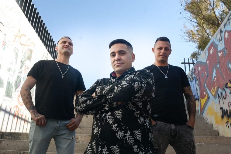 El Polaco, el Palta y Diego encabezan Conducta Calle. Foto: Gentileza Kiki García.