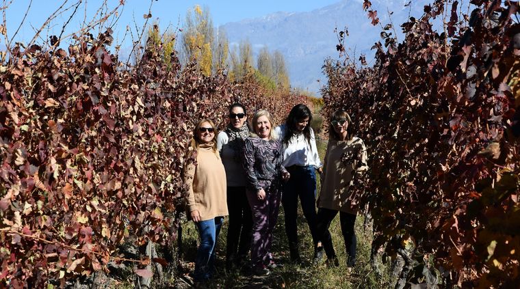 Alicia, Federica, Viviana, Natalia y Mariela en La Consulta. Foto: Alf Ponce Mercado /MDZ Foto: ALF PONCE MERCADO / MDZ