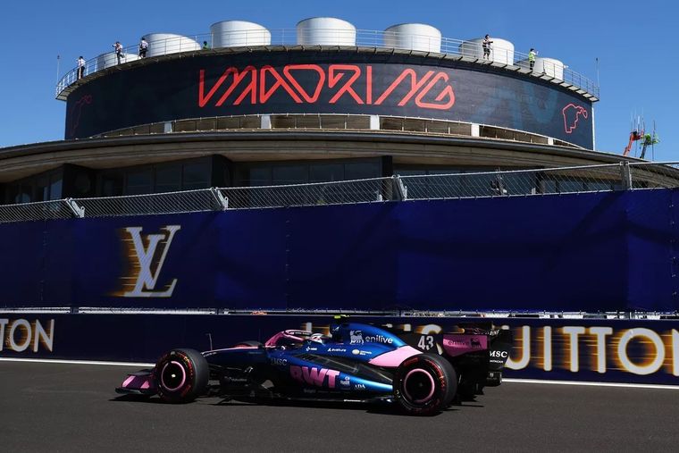 Colapinto, eufórico tras meterse de manera inesperada en la Q3.