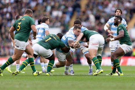 Los Pumas dejaron todo pero no pudieron con los Springboks. Los Pumas dejaron todo pero no pudieron con los Springboks.