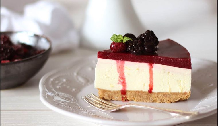 Cheesecake sin horno Un postre clásico que podrás hacer en pocos minutos Foto: Vinómanos