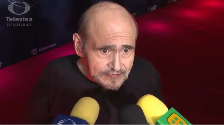 Qué le pasó a Edgar Vivar. / Captura TELEVISA