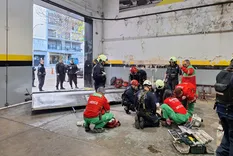 Personal del SAME intentó reanimar a la víctima, antes de constatar su fallecimiento en el lugar.
