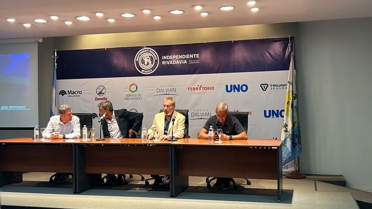 Luis Pierrini, Carlos Castro, Daniel Vila y Alberto Rez Masud. Foto: Instagram