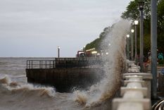 Rige una alerta meteorológica amarilla y naranja por vientos en la Patagonia y el sur de la provincia de Buenos Aires Foto: NA