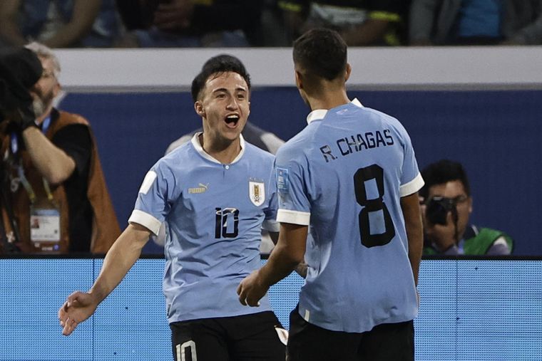Uruguay vence a Estados Unidos y se mete a la semifinal del Mundial Sub 20 Foto: EFE