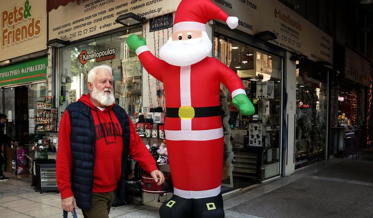 Papá Noel o Santa Claus, tradición con impacto en Estados Unidos, Canadá y el mundo. Foto Efe Papá Noel o Santa Claus, tradición con impacto en Estados Unidos, Canadá y el mundo. Foto Efe