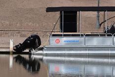 La embarcación de la Nueva Cuyanita Foto: ALF PONCE MERCADO / MDZ