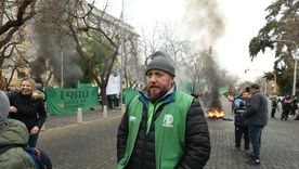 Roberto Macho, el secretario general de ATE, que hará protestas por pedido de aumento salarial.